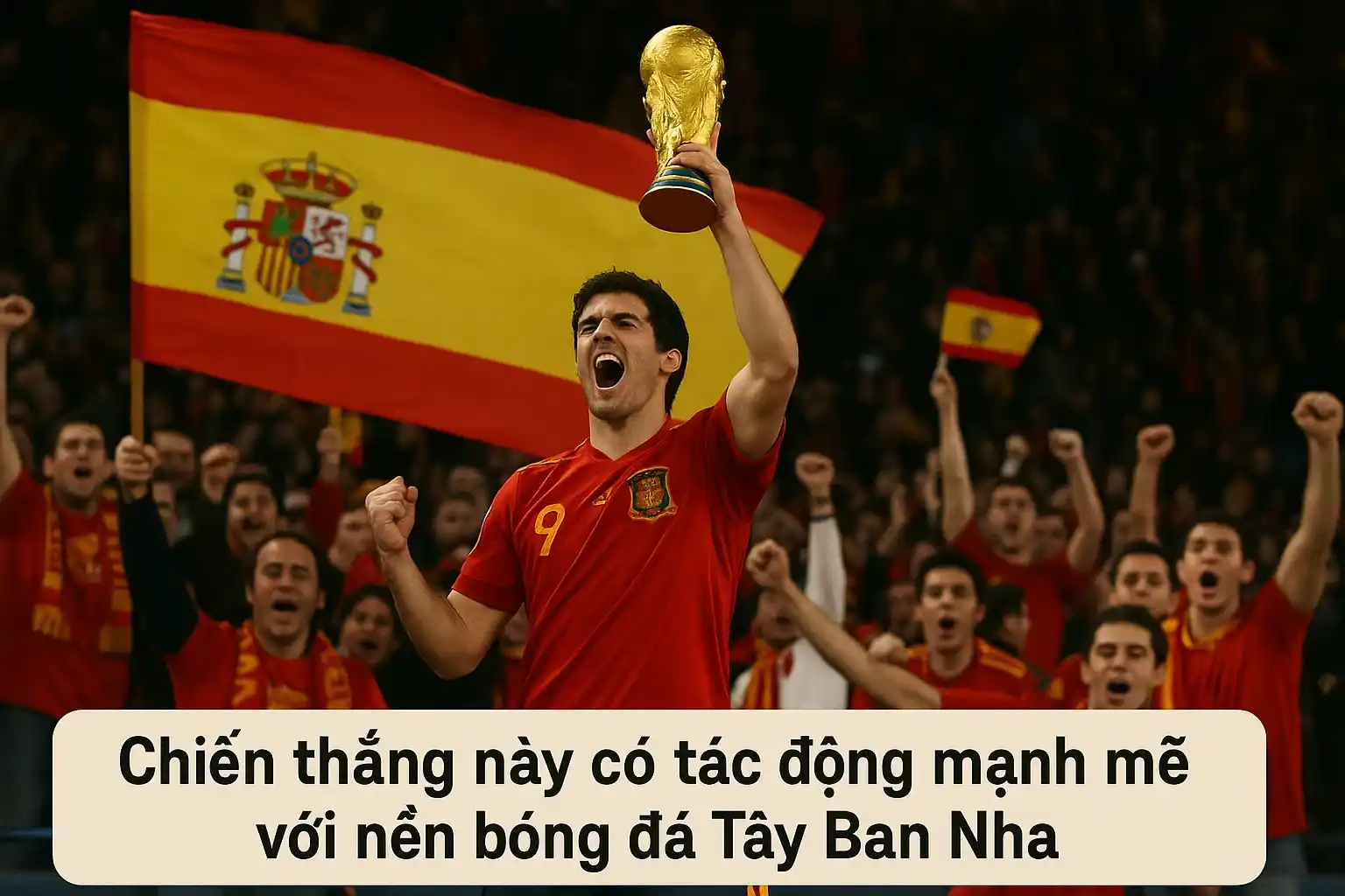 Chiến thắng này có tác động mạnh mẽ với nền bóng đá TBN