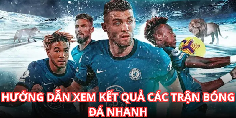 Hướng dẫn xem kết quả các trận bóng đá nhanh